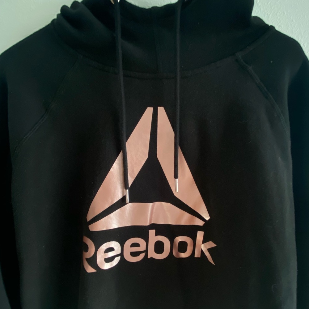 Black Reebook hoodie